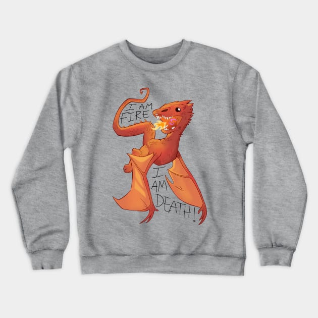 Baby Smaug (Light) Crewneck Sweatshirt by jzanderk